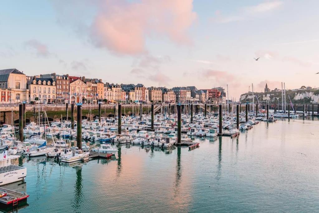 Appartement Le Dieppe Harbour - Ideal Loisirs Et Teletravail Extérieur photo